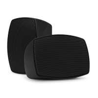 Power Dynamics BHW30BK wetterfestes Lautsprecher Set - 100V & 8 Ohm - 40W - IPX5 - Schwarz