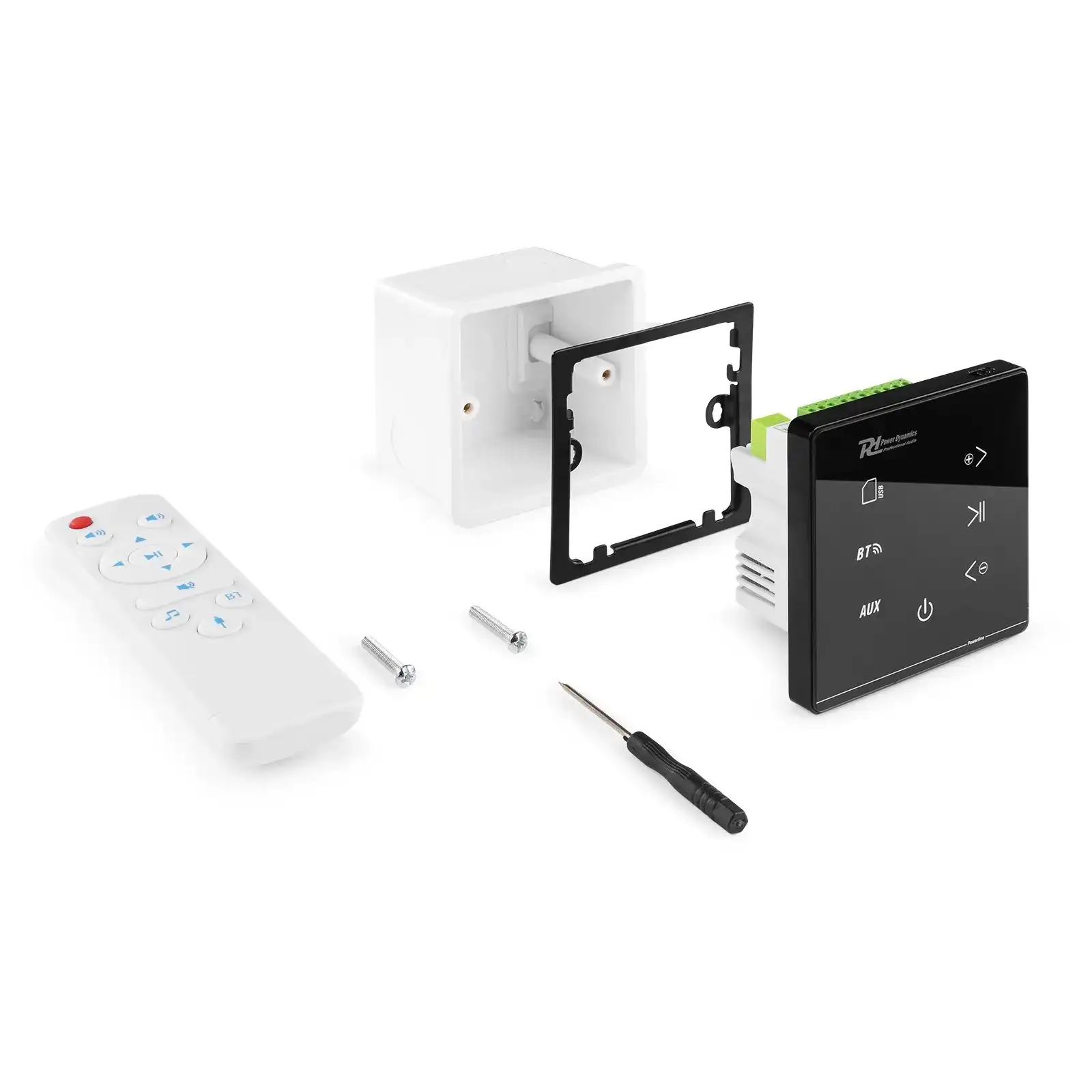 Power Dynamics A50 Bluetooth Deckenlautsprecher Set - 4x 6,5" Unterputz