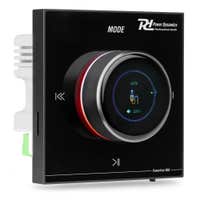 B-Ware - Power Dynamics Powerline B50B Einbauverstärker – Touchscreen & Bluetooth – 2x 25W – Schwarz