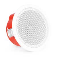 Power Dynamics CSF6 Deckenlautsprecher mit Schutzabdeckung- 100V / 8 Ohm - 6,5"