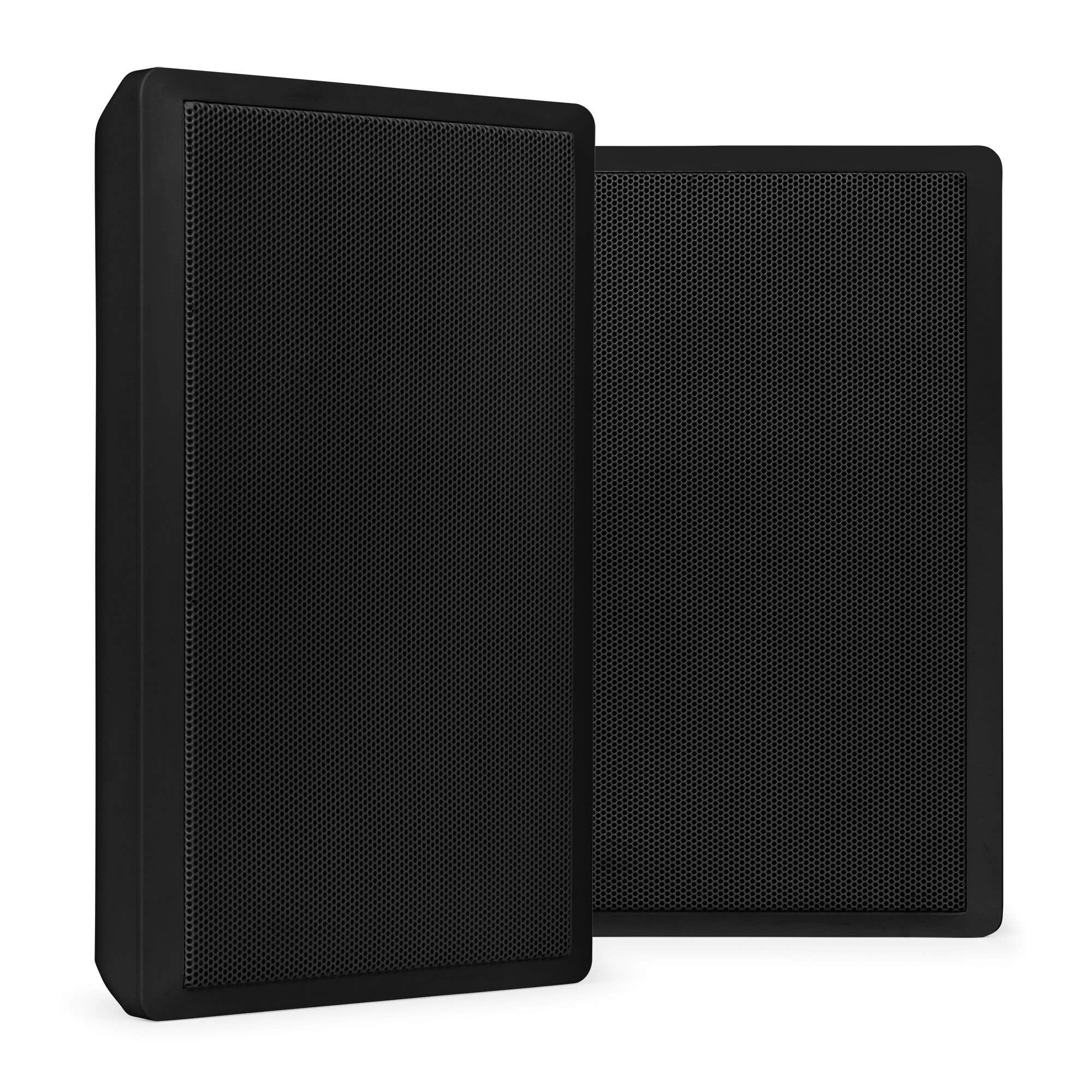 Power Dynamics WSF30B Wandlautsprecher flach - 2er Set 5.25” 100V - Schwarz
