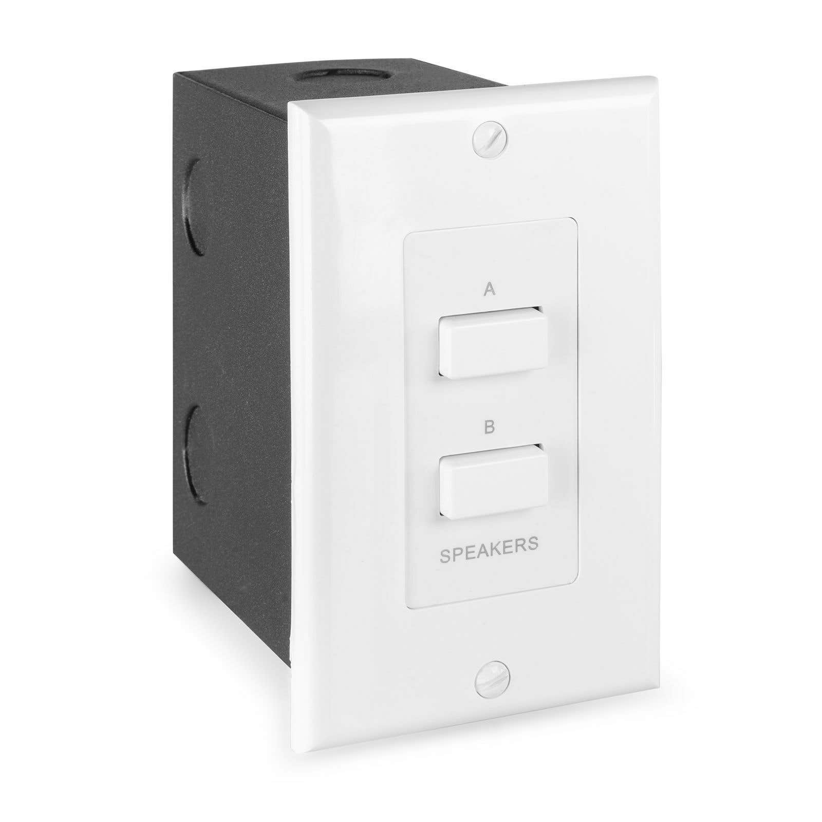 Power Dynamics PDWS2 Lautsprecherschalter - A/B/AB - max. 100W