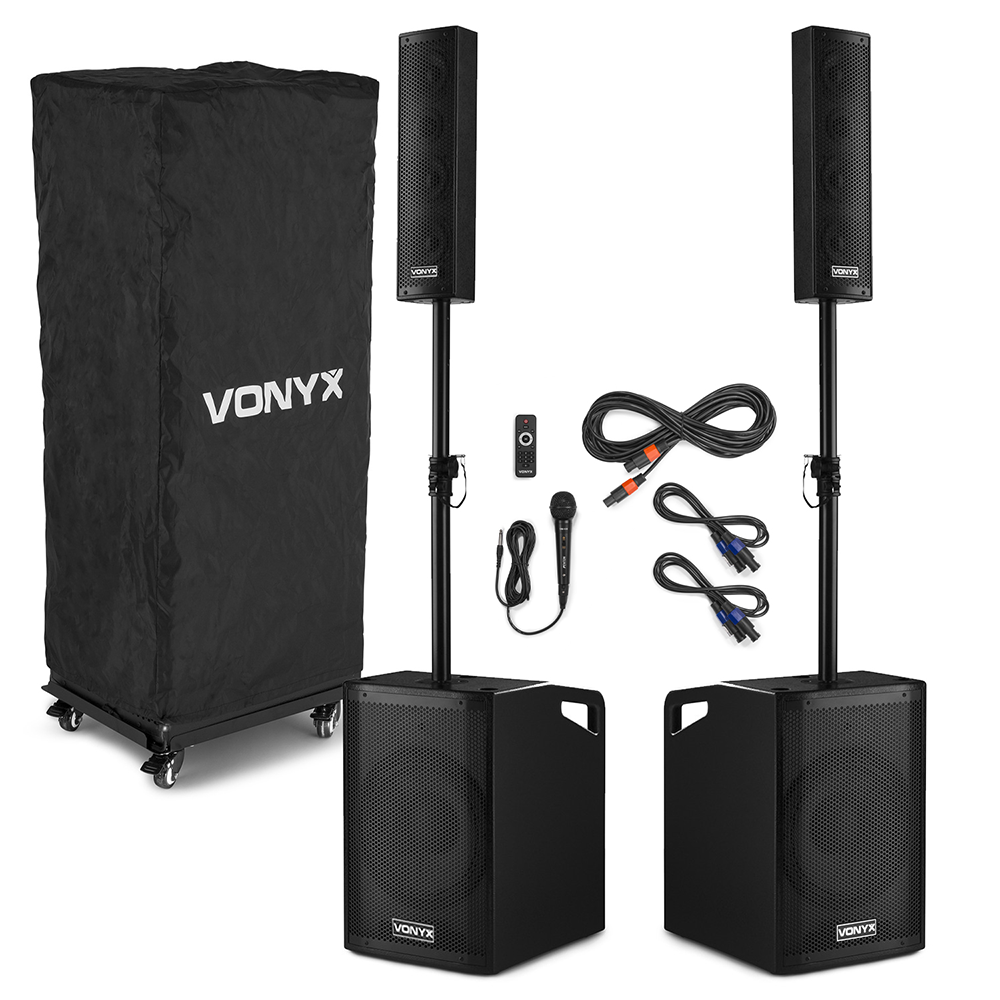 Vonyx VX1050BT Aktives 1150 W 2.2 Bluetooth-Soundsystem