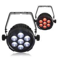 BeamZ 2er Set BT270 LED Flat Pars - 7x 6W RGBW LEDs mit Fernbedienung und DMX Steuerung