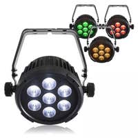 BeamZ 4er Set BT270 LED Flat Pars - 7x 6W RGBW LEDs mit Fernbedienung und DMX Steuerung