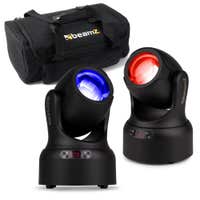 BeamZ NOVA80B-BK Beam Moving Head Set – 2x Moving Heads mit Tasche – 80W – Schwarz