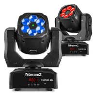BeamZ Panther80L 2er Set Bee Eye Moving Heads - Muster-Effekt & rotierende Linsen - 6x 12W RGBW