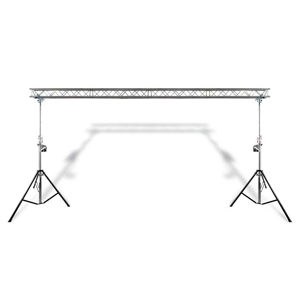 BeamZ Pro Deco Traverse Lichtbrücken-Set 6 Meter mit Wind-Up Lichtstativen