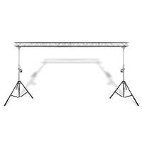 BeamZ Pro Deco Traverse Lichtbrücken-Set 6 Meter mit Wind-Up Lichtstativen