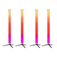 BeamZ Pro Kratos LED Tube70 4er Set – Akku LED Tube – IP65 In/Outdoor – WDMX – App Steuerung