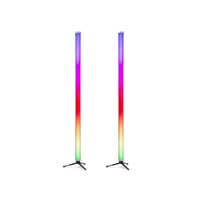 BeamZ Professional Kratos LED Tube 2er Set - RGBW LED - IP65 Outdoor/Indoor mit Akku