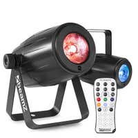 BeamZ PS12W LED Pin Spot 2er Set - 12W mit Fernbedienung - RGBW