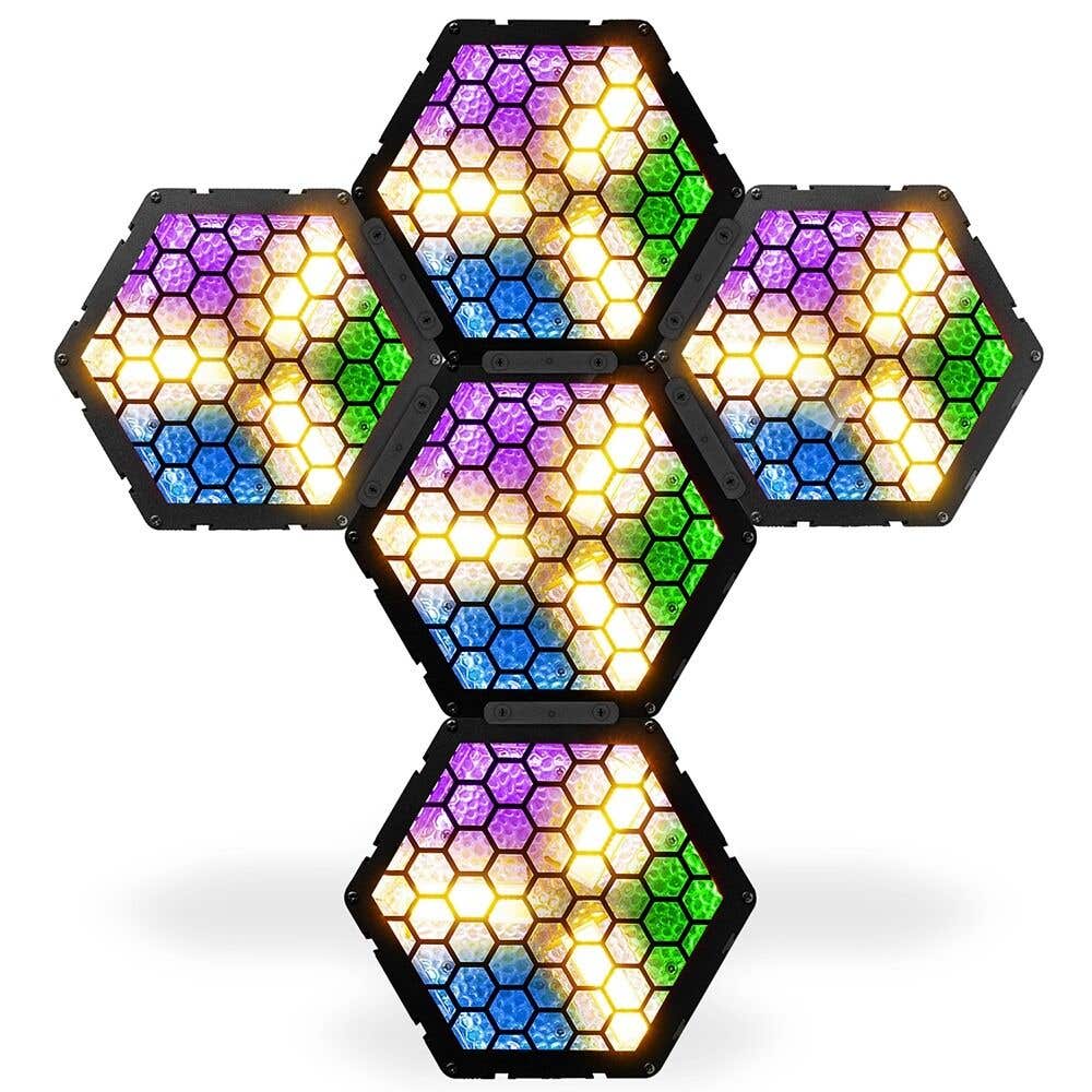 BeamZ RB90 Retro Blinder 5er Set - 3x 30W RGB/WW LEDs