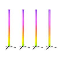 BeamZ Zeus LED Tube Akku 4er Set – RGBW LEDs – Drahtlos DMX & 12h Laufzeit für Bühne & Studio