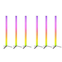 BeamZ Zeus LED Tube Akku 6er Set – RGBW LEDs – Drahtlos DMX & 12h Laufzeit für Bühne & Studio