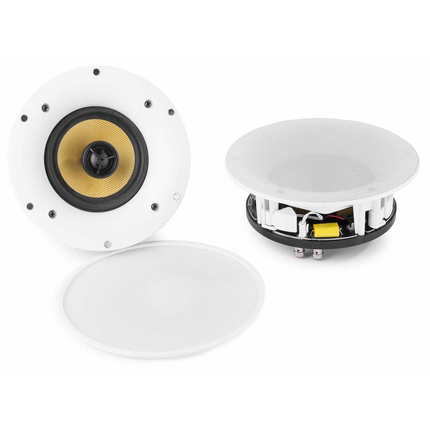 Power Dynamics WCS50 WiFi/Bluetooth-Lautsprecherset 100 W - Einbau