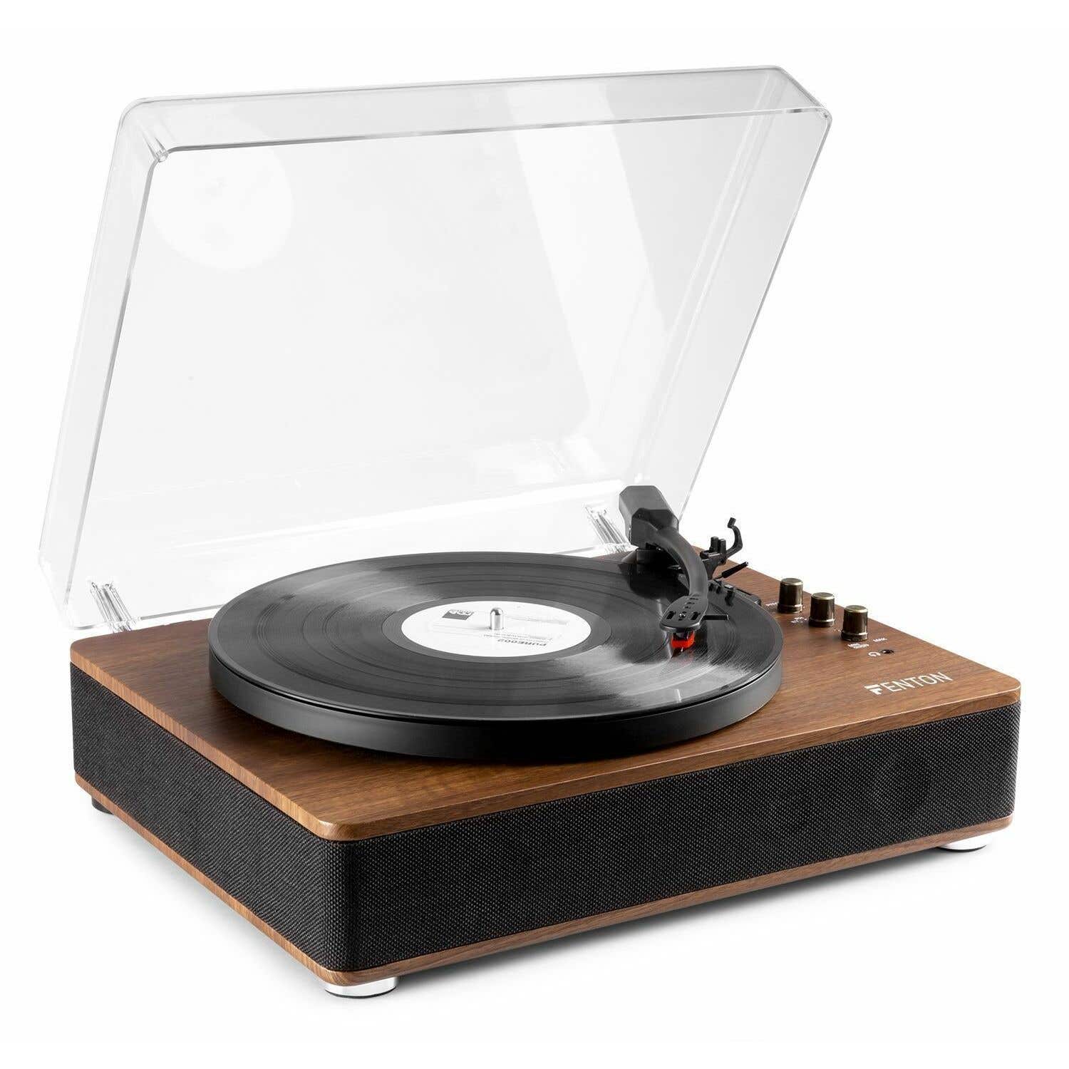 B-Ware - Fenton RP162 Retro Plattenspieler HQ mit Bluetooth und MP3 Player