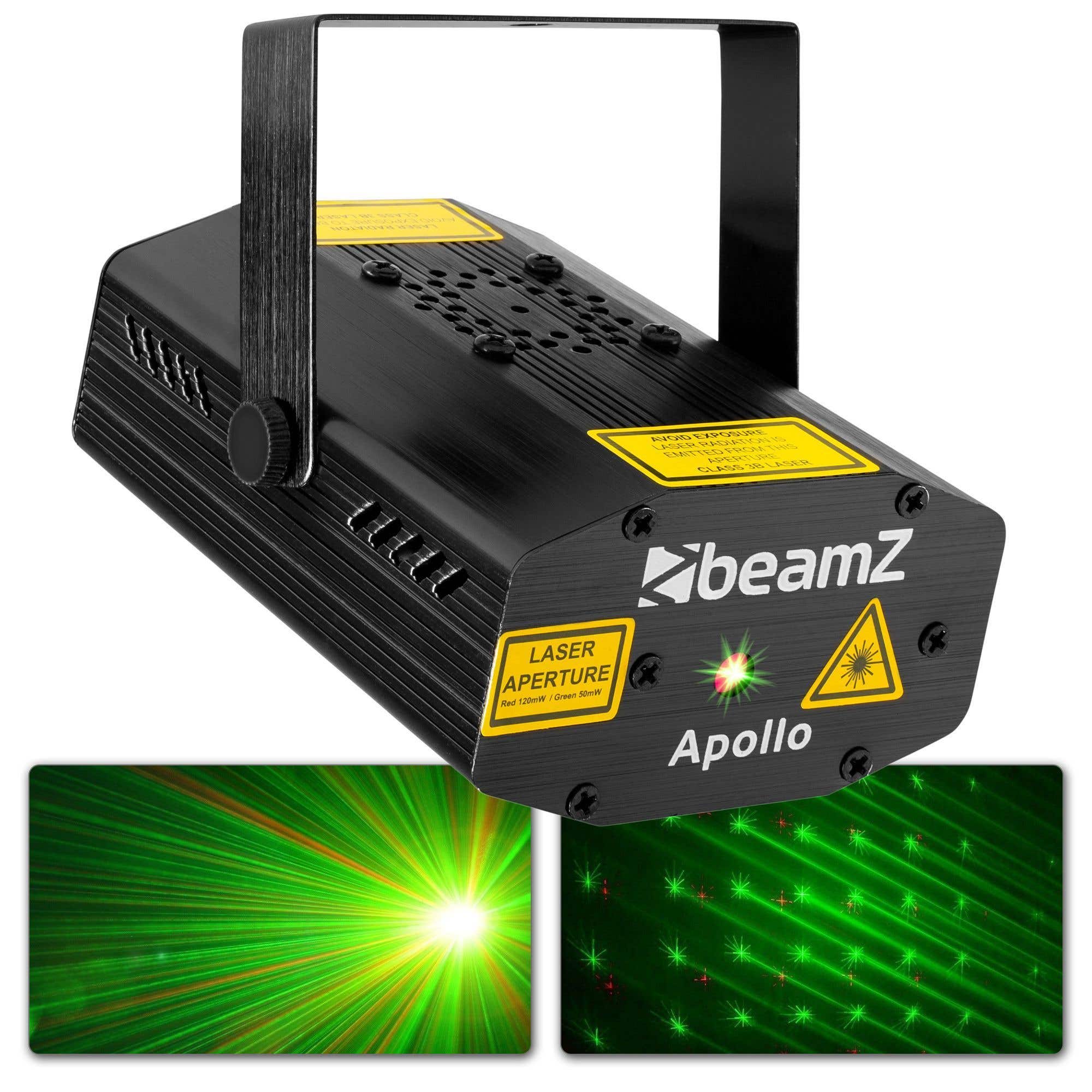 BeamZ Rot / Grün Apollo Multipoint Laser 170 mW
