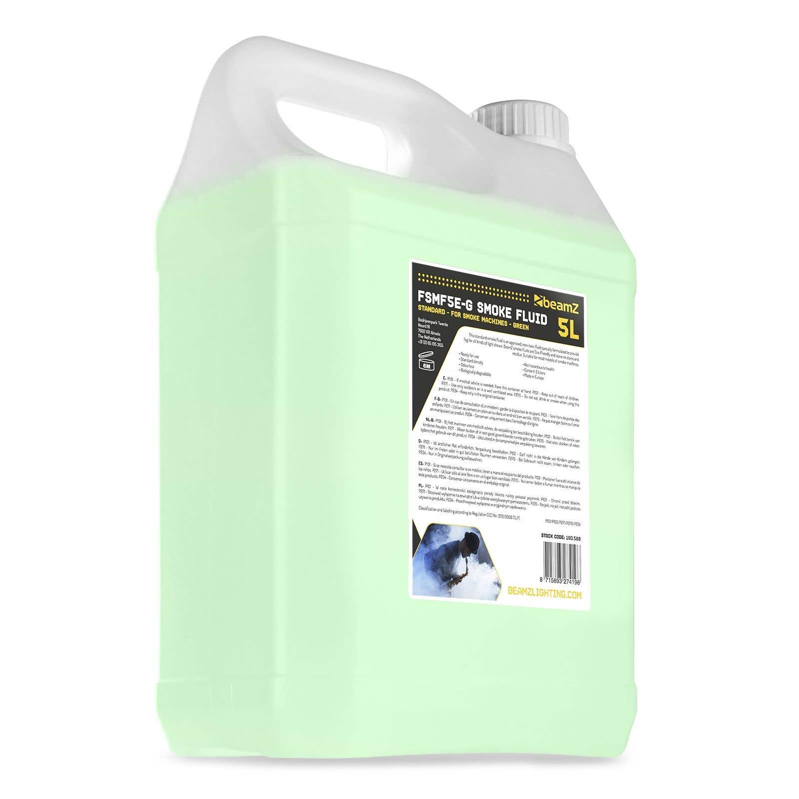 BeamZ Nebelfluid Grün ECO - 5 L