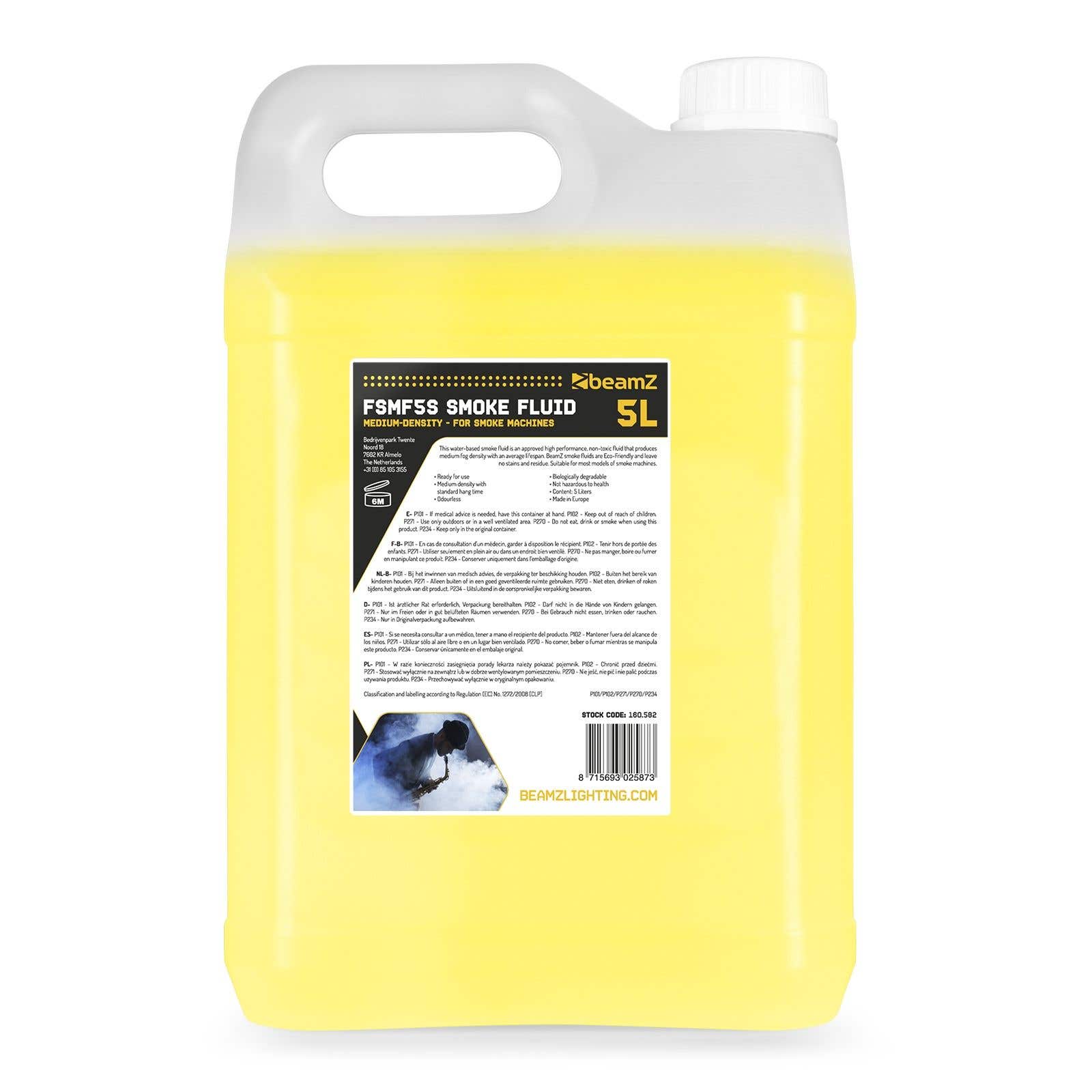 BeamZ Nebelflüssigkeit Standard - 5 l