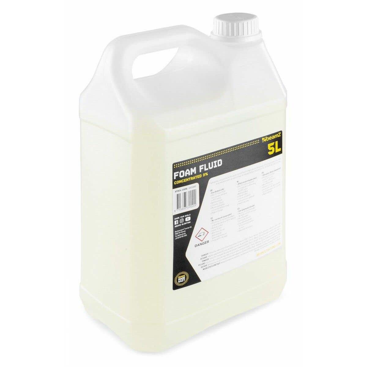 BeamZ FFL5 Schaumflüssigkeit für Schaumkanone – 5 Liter Konzentrat