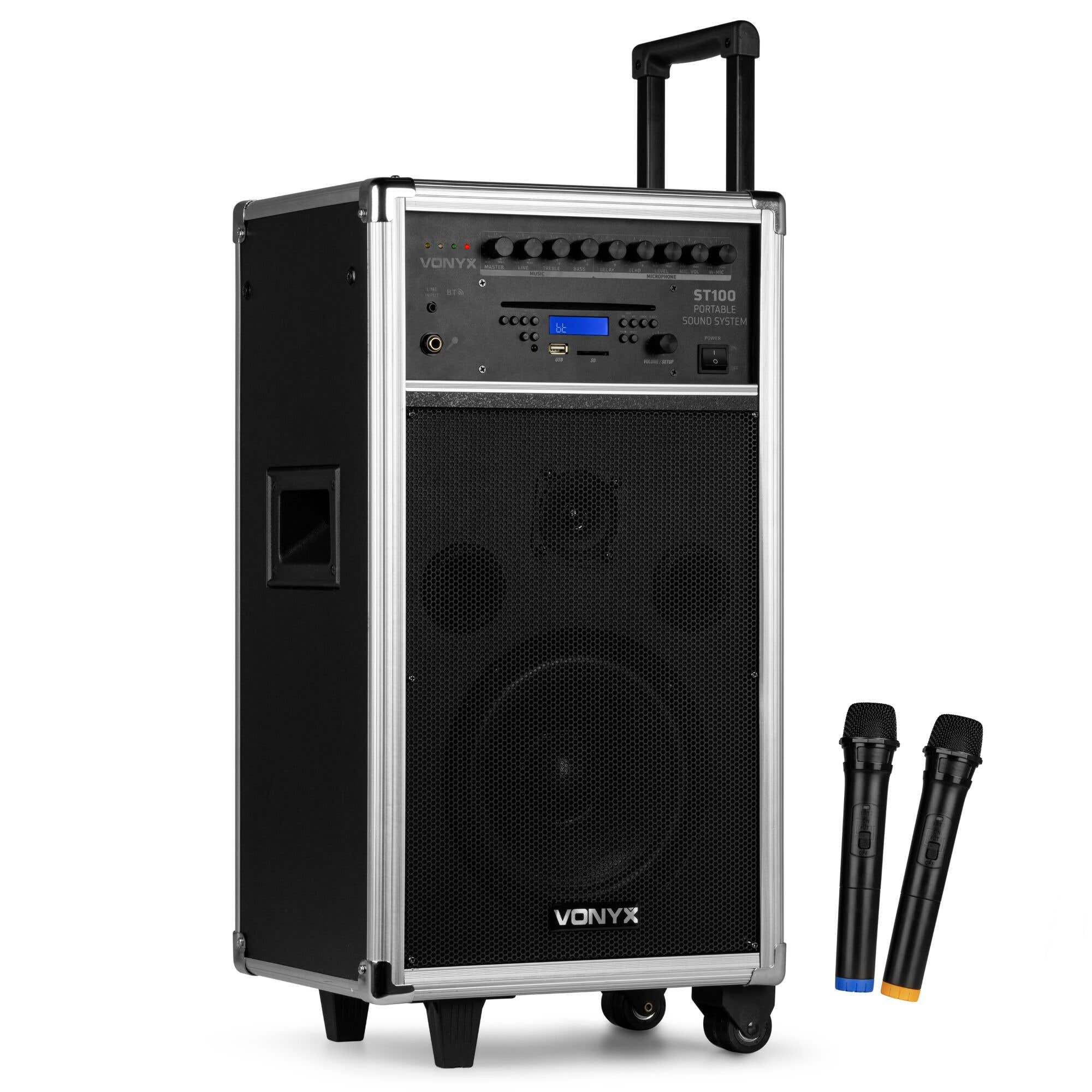 Vonyx ST100 mobiles Soundsystem mit Bluetooth
