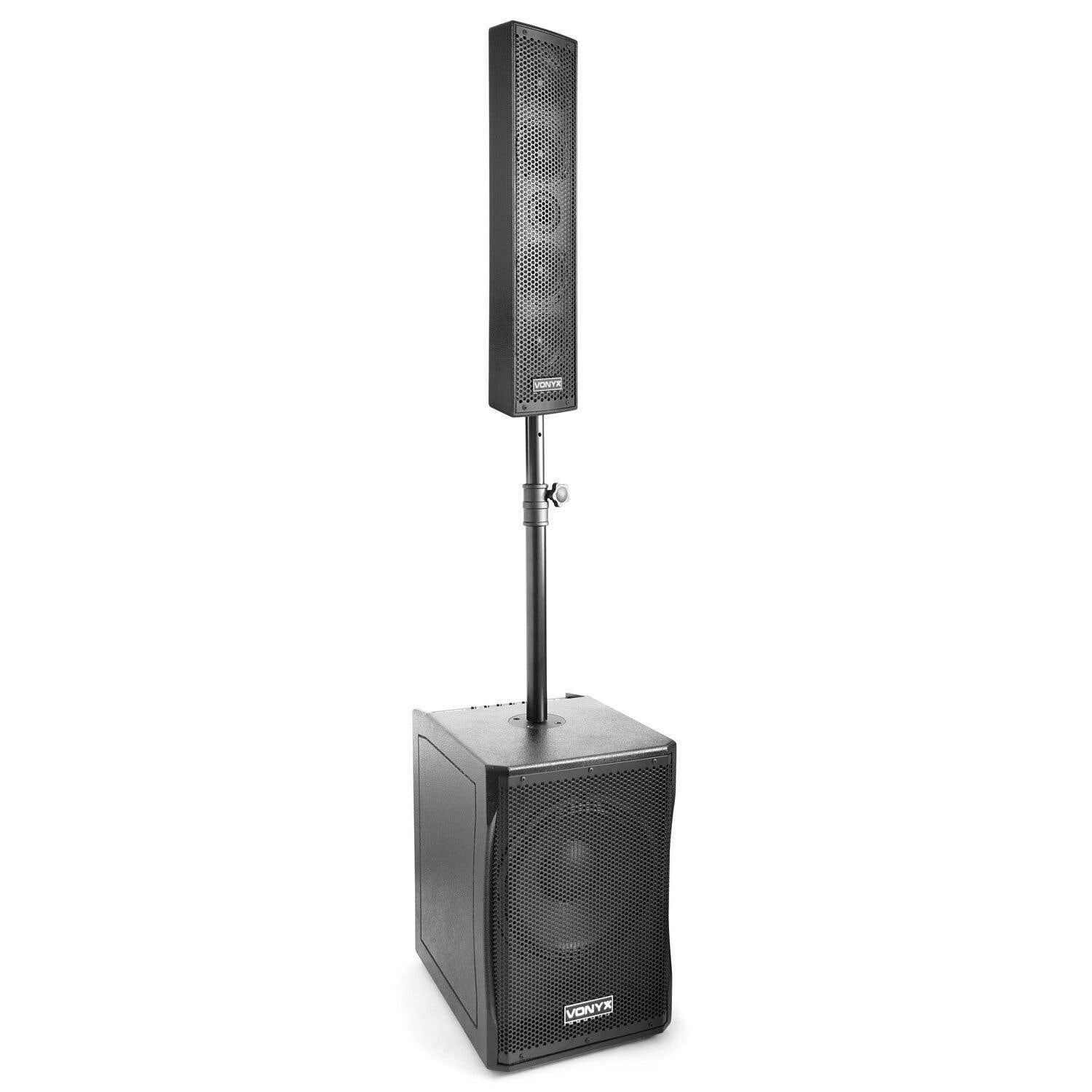B-Ware - Vonyx VX1200 750 W 2-Wege Breitband-Aktivlautsprecherset