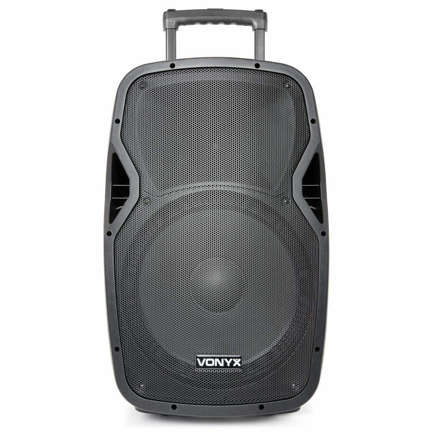 Vonyx AP1500PA Mobiler Bluetooth-Lautsprecher mit 3 Mikrofonen