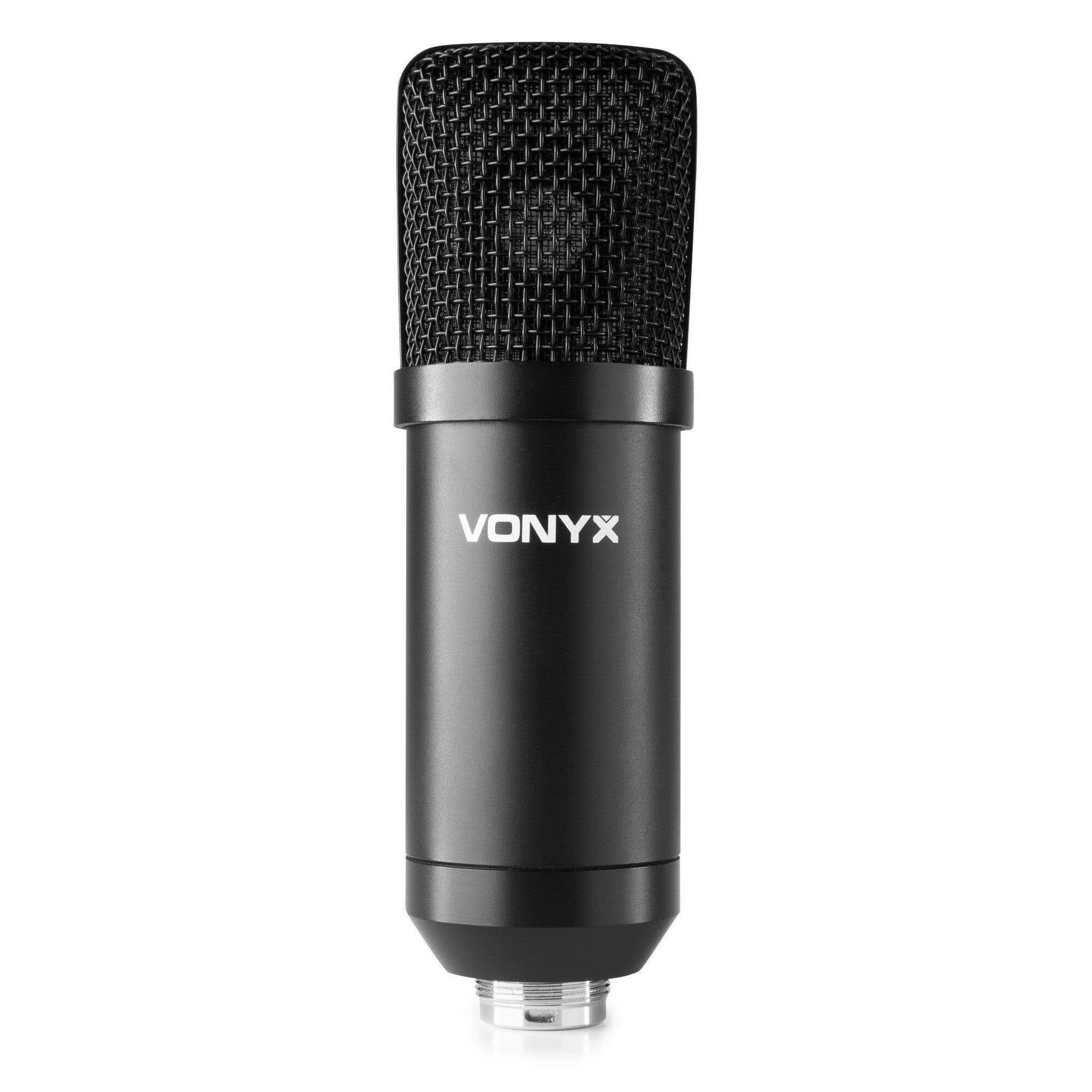 Vonyx CM300B USB-Studio-Kondensatormikrofon – schwarz