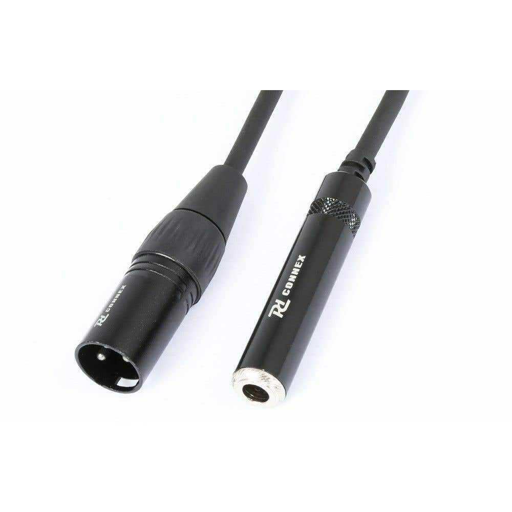 PD Connex-Kabel XLR-Stecker - 6,3 mm-Buchse Mono-Klinke 0,15 m