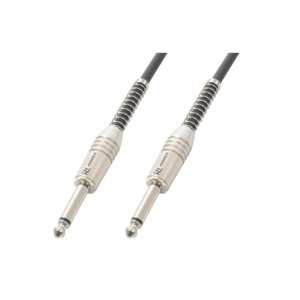 PD Connex Gitarrenkabel 6,3 mm Klinke beidseitig - 1,5 m - Schwarz