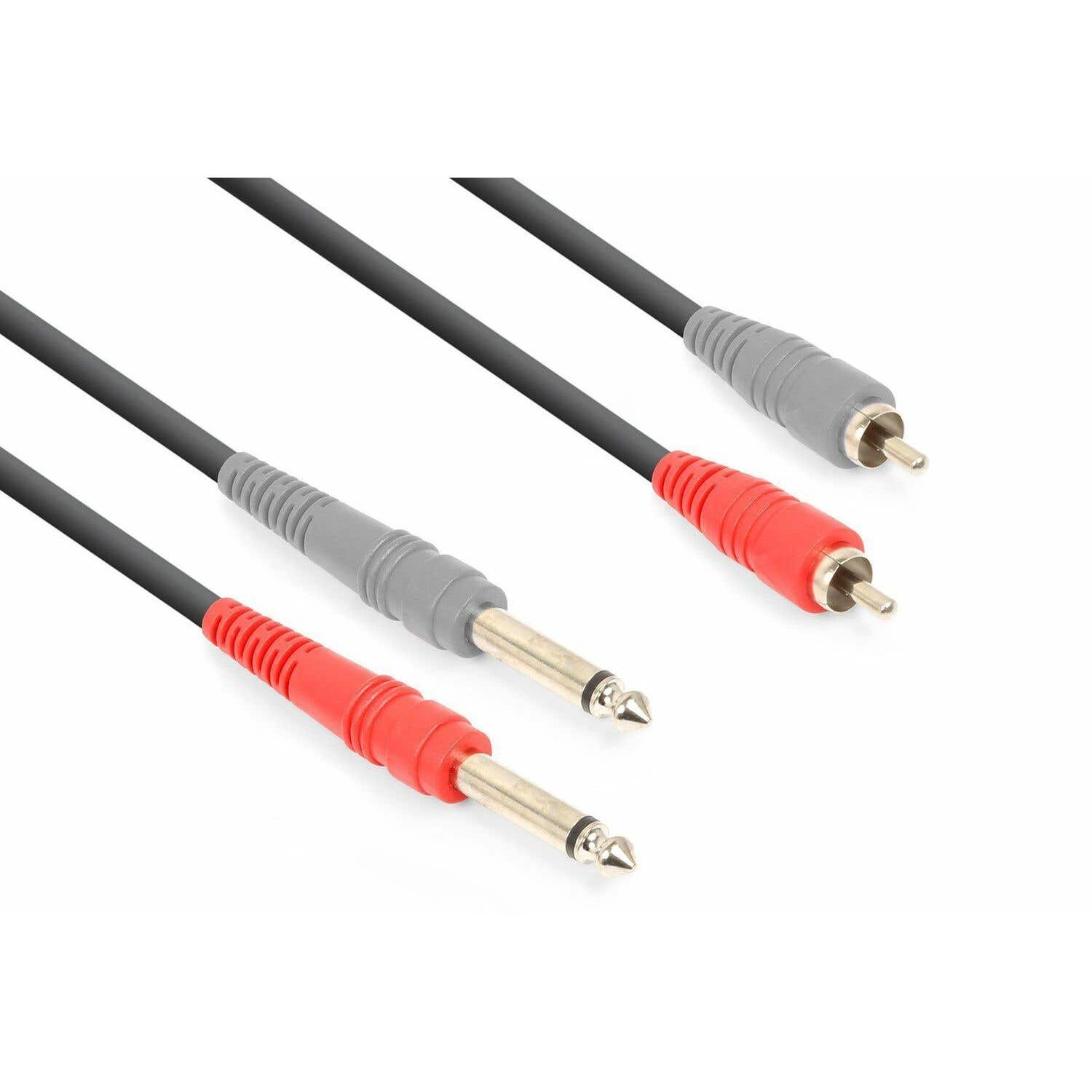 Vonyx-Audiokabel für Live-Mischpulte, Verstärker usw. - 1,5 Meter