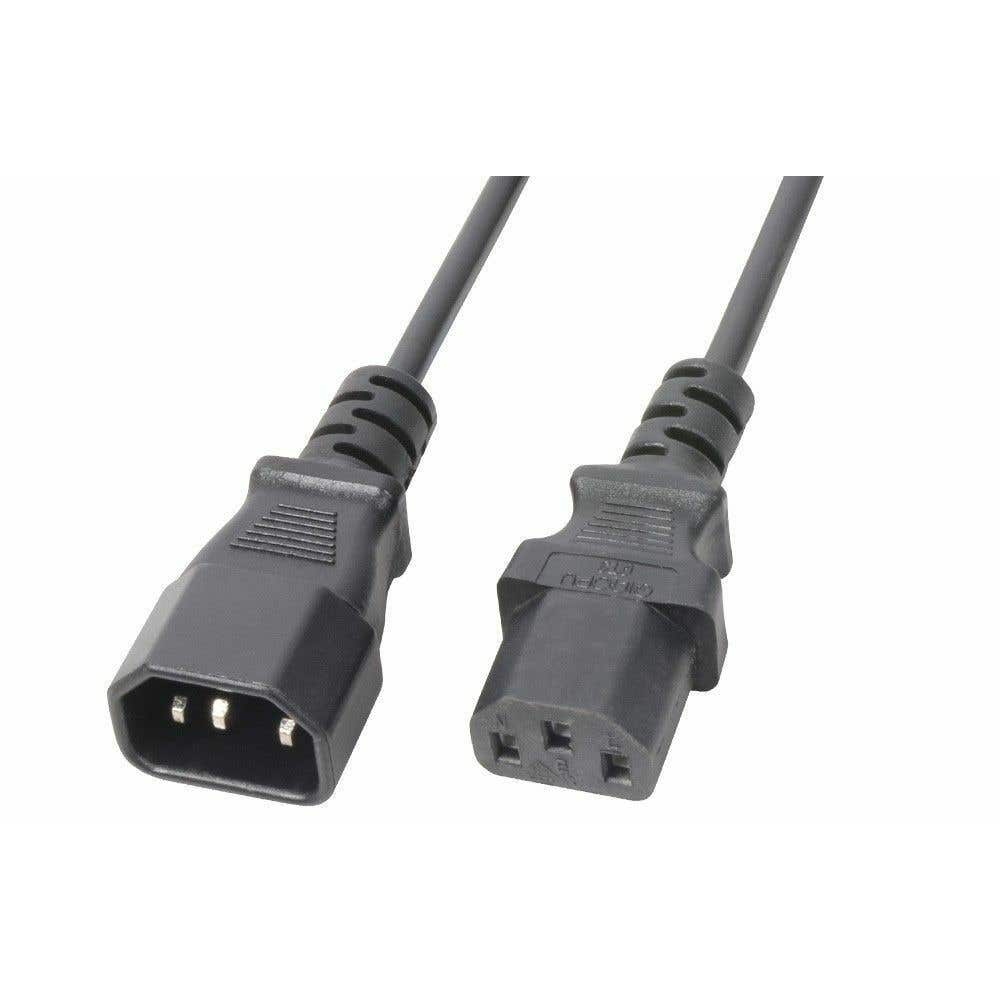 PD Connex IEC-Verlängerungskabel Stecker - Buchse 2 Meter