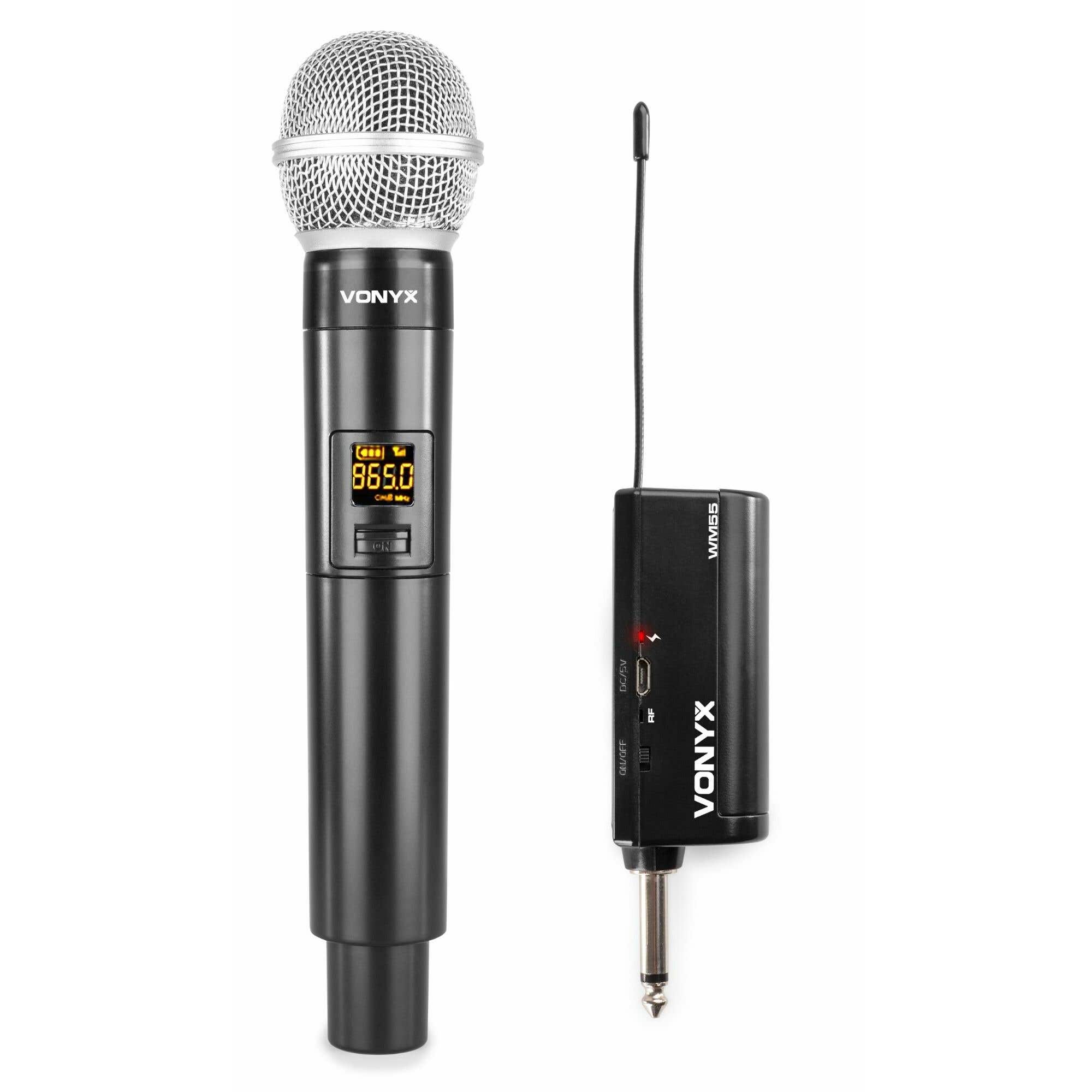 Vonyx WM55 drahtloses Plug-in-Mikrofon - UHF