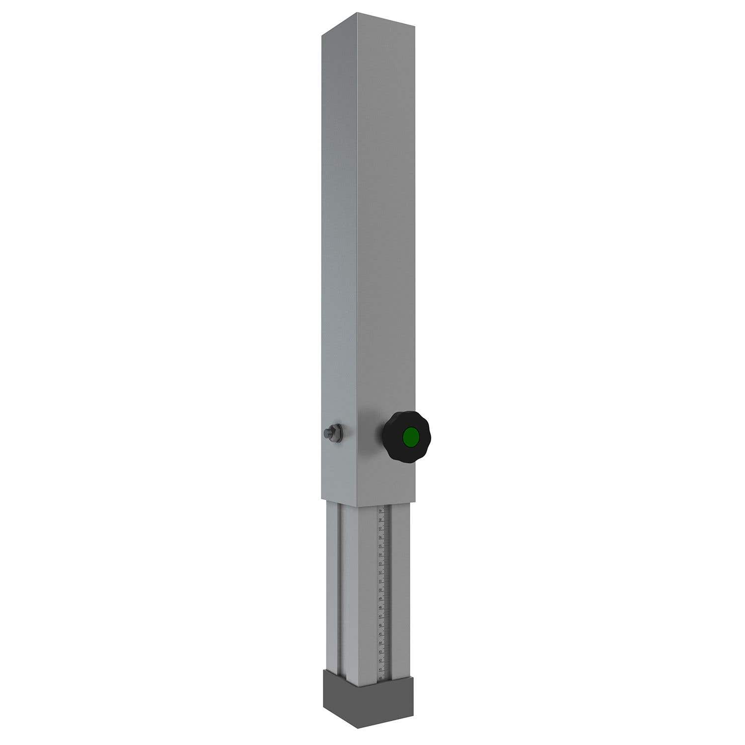 Power Dynamics verstellbare Füße quadratisch 80-140 cm (4er-Set)