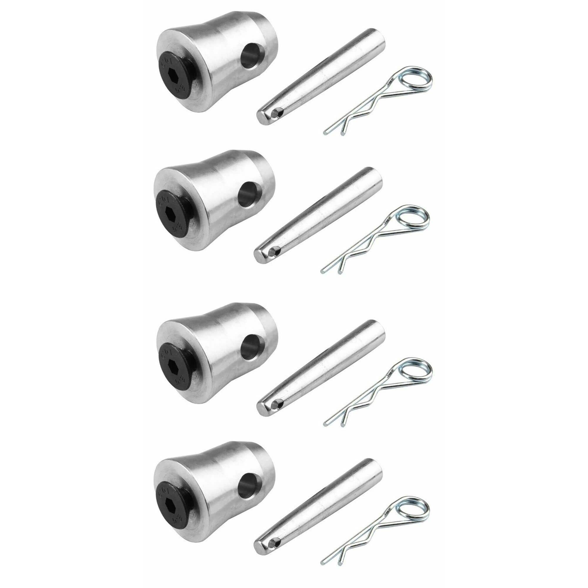 BeamZ P30 Set of 4 Half Cone Connectors