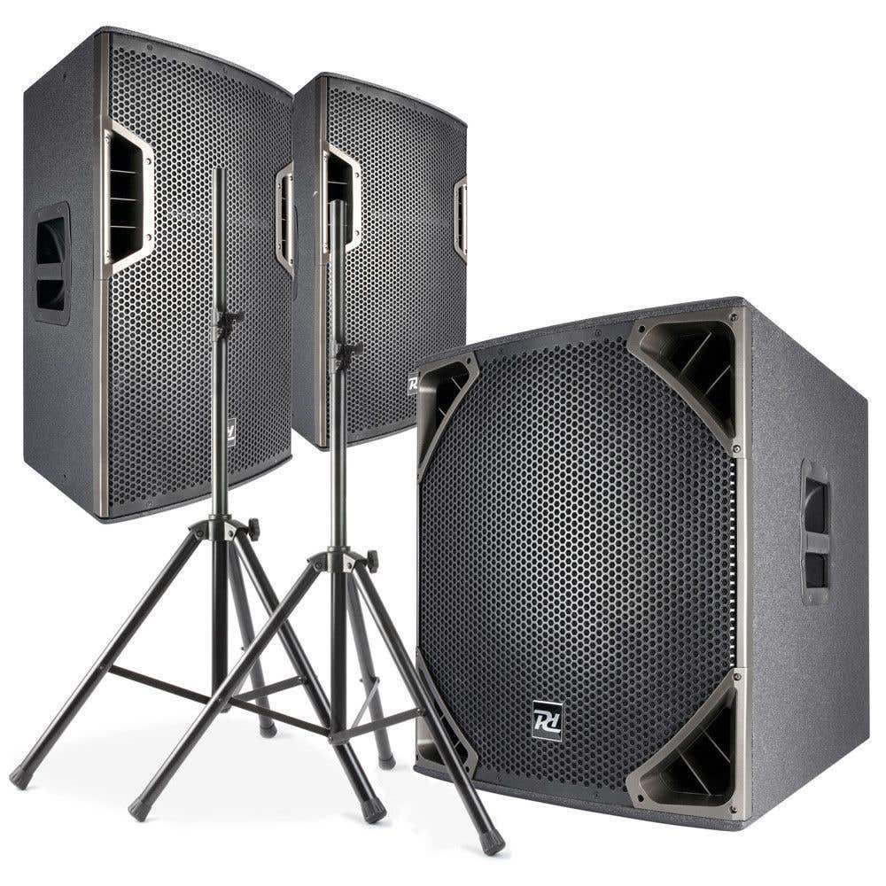 Power Dynamics PD-6 Aktiv 2.1-Set - 3400 W