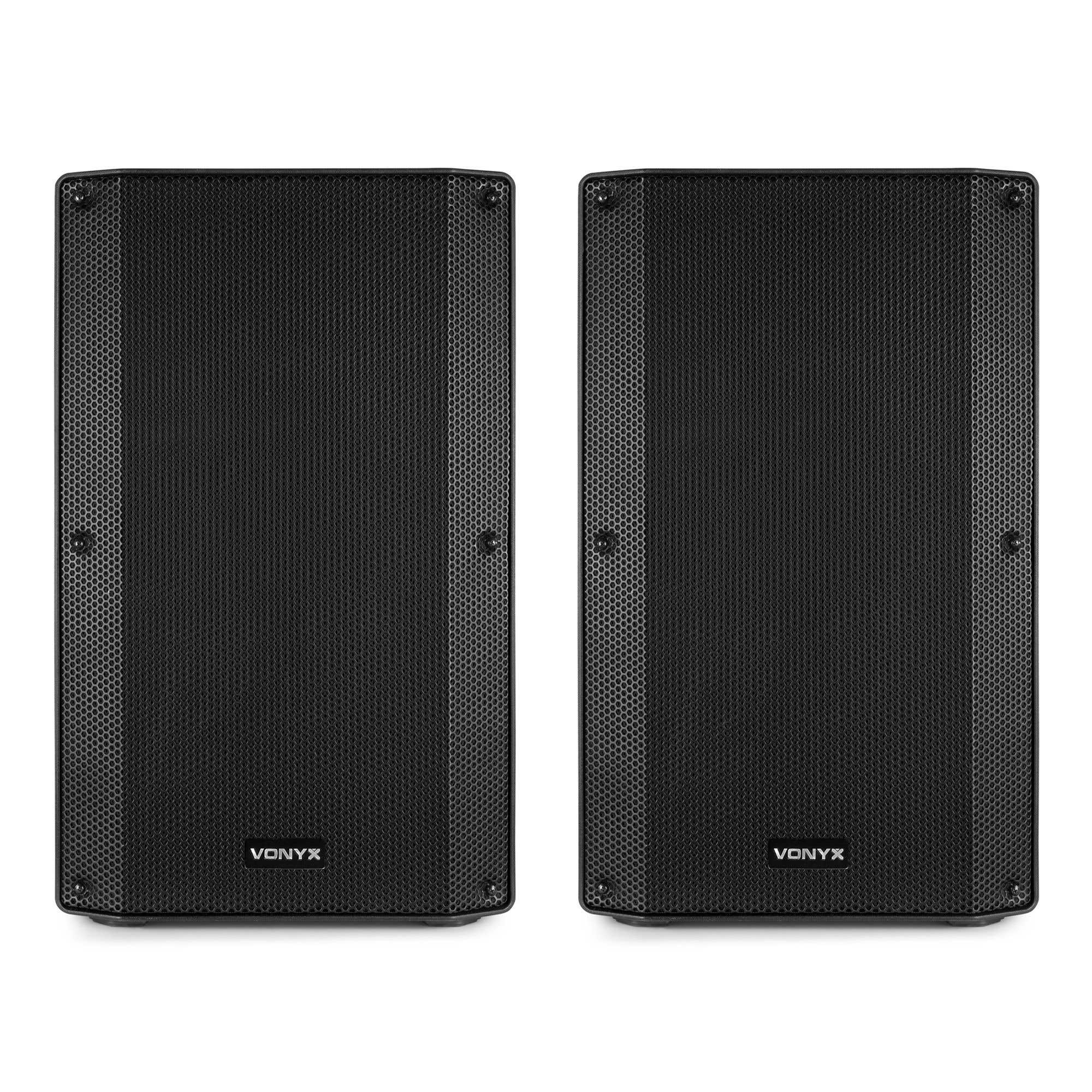Vonyx VSA12P – Satz mit 2 Passivlautsprechern 12" – 1600 Watt gesamt