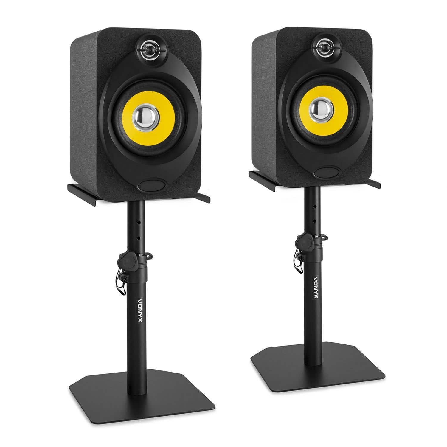 Vonyx XP40 Bluetooth-Lautsprecher für PC oder Studio mit Ständern – 80 Watt