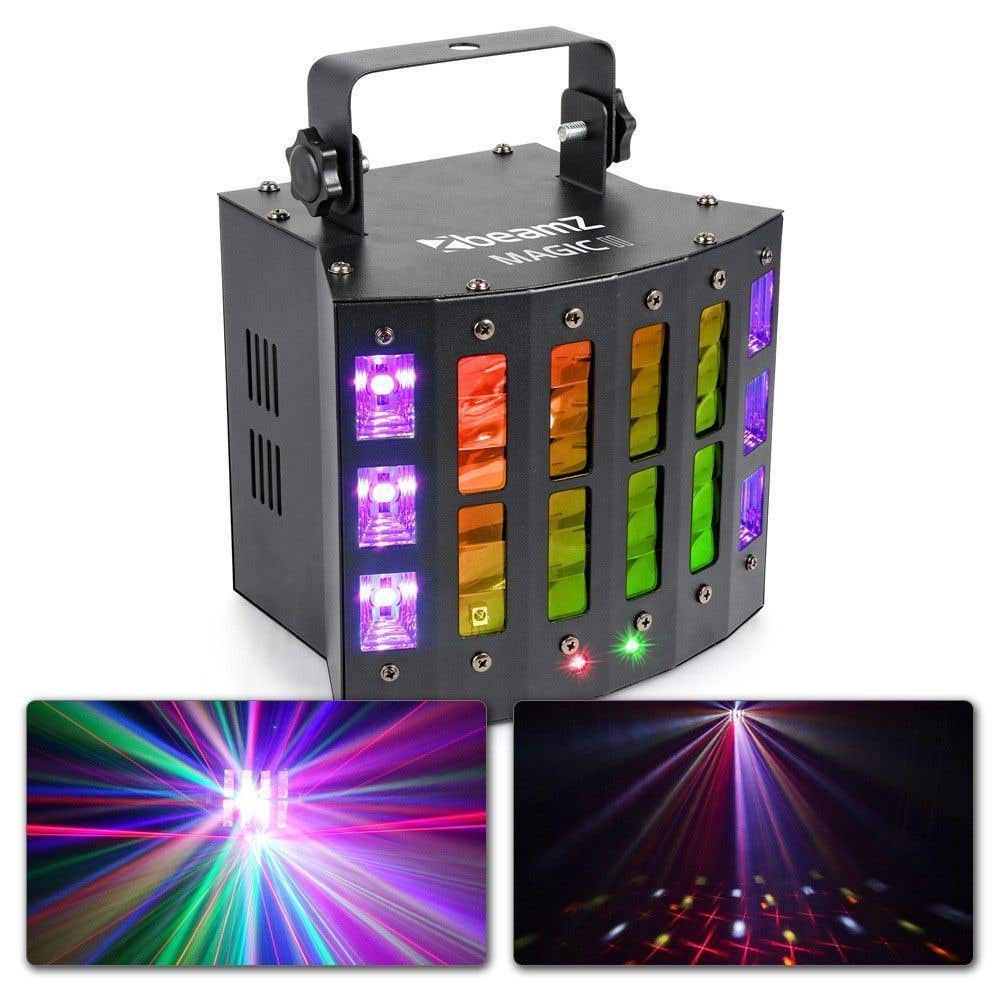 BeamZ Magic2 - LED Derby, Laser, Schwarzlicht und Stroboskop