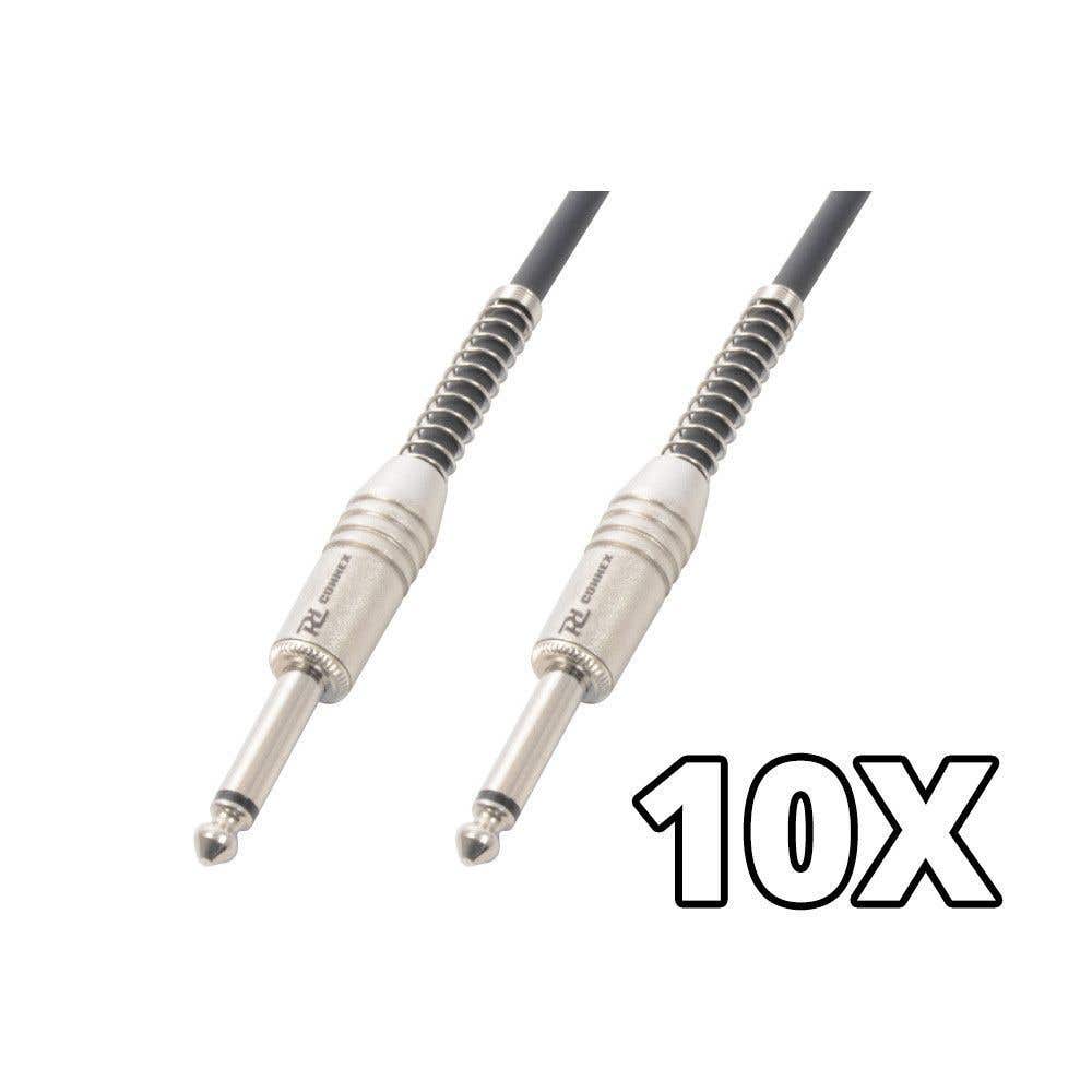 PD Connex Gitarrenkabelsatz mit 10x6 m Gitarrenkabel