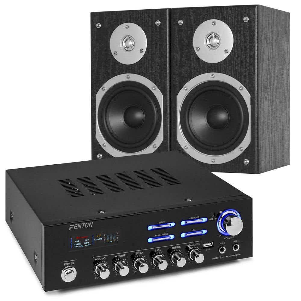 Fenton AV120BT Bluetooth-Stereoanlage 120 W