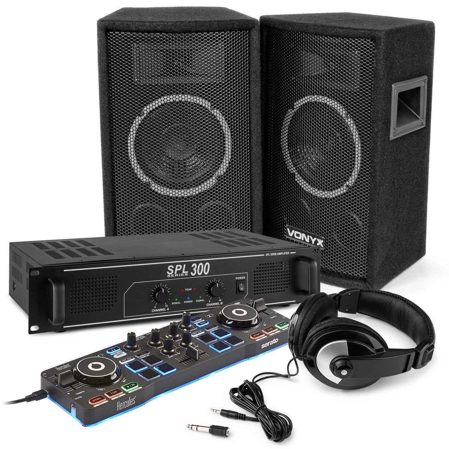 Hercules DJControl Starlight DJ-Set für Anfänger