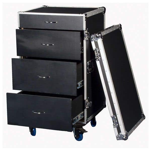 DAP-Audio Flightcase auf Rollen mit 4 Schubladen