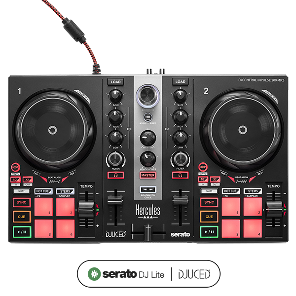 Hercules DJControl Inpulse 200 MK2 - DJ Konsole