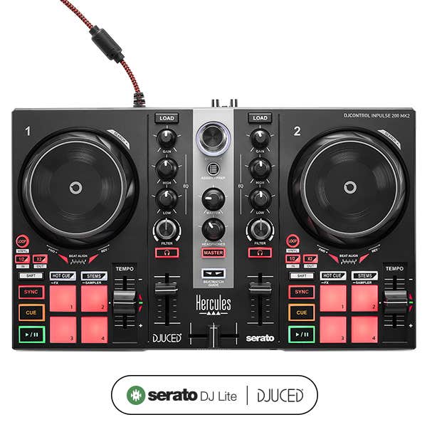 Hercules DJControl Inpulse 200 MK2 - DJ Konsole