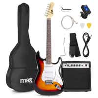 MAX GigKit E-Gitarren-Starterkit einschließlich Verstärker (40 Watt) – Sunburst