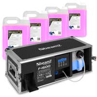 BeamZ F1600 Pro Fazer 1600W im Flightcase - Inkl. 20L Nebelfluid