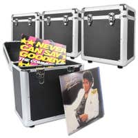 Power Dynamics RC80 12" Plattenkoffer Schwarz (4er Set)