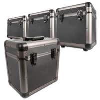 Power Dynamics RC80 12" Plattenkoffer Titan (4er Set)